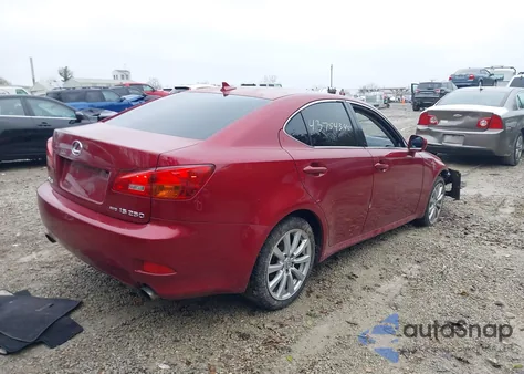 2008 Lexus Is 250 from USA, damaged, VIN JTHCK262985021809